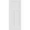 Codel Doors 36" x 96" Primed 3-Panel Mission Interior Shaker Slab Door 3080pri8403 - alternate 1